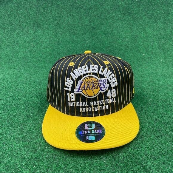 Vintage New Era Los Angeles Lakers Basketball Cap - Picture 4 of 4